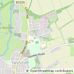 Map of Winchester, Hampshire