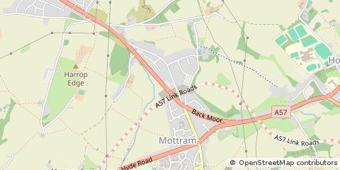 Map of Mottram