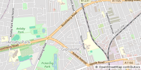 Map of Hull