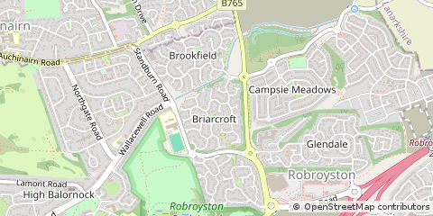 Map of Glasgow