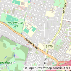 Map of Langley, Slough, Berkshire