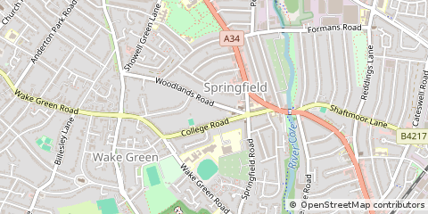Map of Birmingham