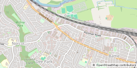 Map of Reading