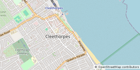 Map of Cleethorpes