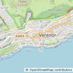 Map of Ventnor, Isle of Wight
