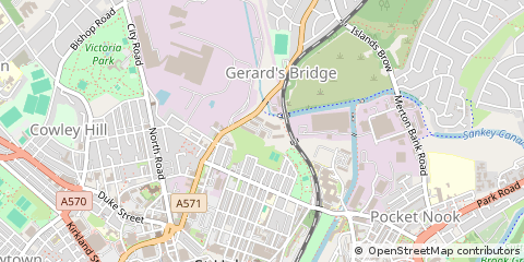 Map of ST Helens