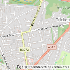 Map of Ferndown
