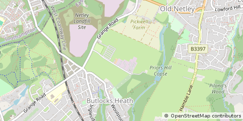 Map of Southampton