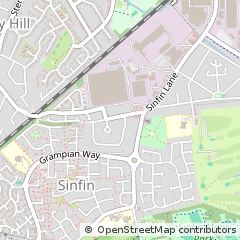 Map of Derby, Hertfordshire