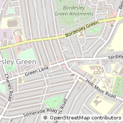 Map of Birmingham, West Midlands