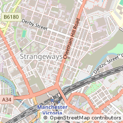 Map of Manchester