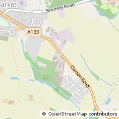 Map of Colchester, Essex
