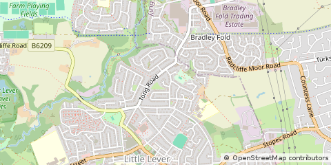 Map of Bolton
