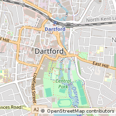 Map of Dartford