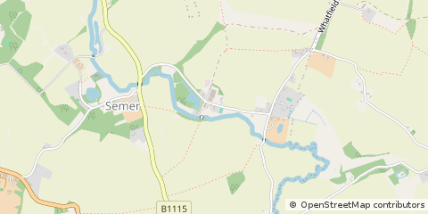 Map of Ipswich, Suffolk