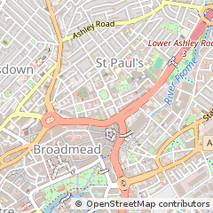 Map of Bristol