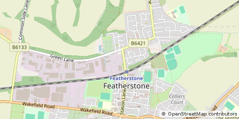 Map of Pontefract