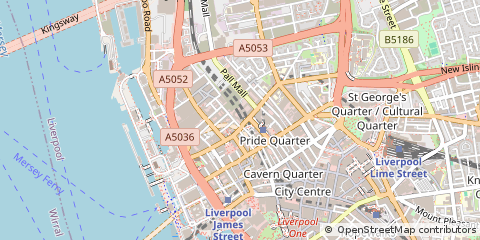 Map of Liverpool