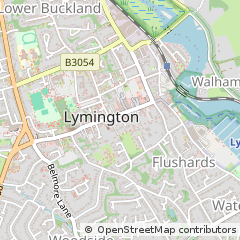 Map of Lymington
