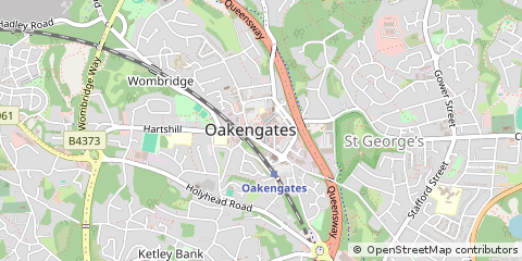 Map of Telford