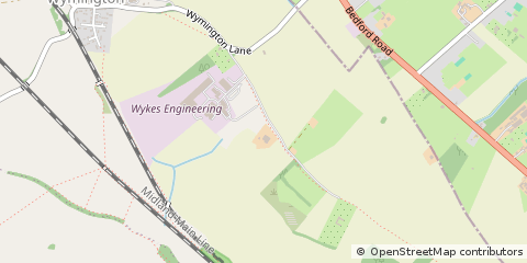 Map of NR Rushden