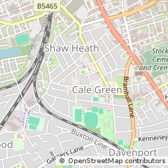 Map of Stockport
