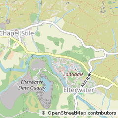 Map of Near Ambleside, Cumbria