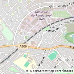 Map of Nottingham