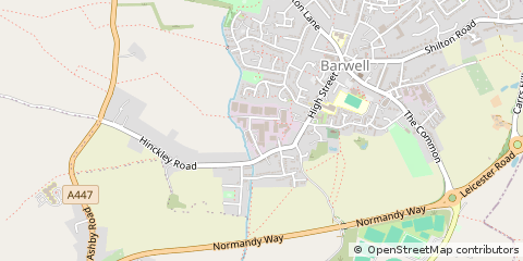 Map of Leicester