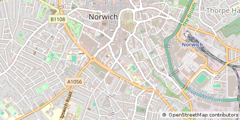Map of Norwich
