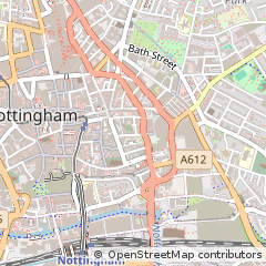 Map of Nottingham