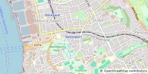 Map of Plymouth
