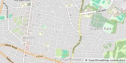 Map of Bournemouth