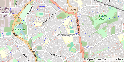 Map of Bracknell