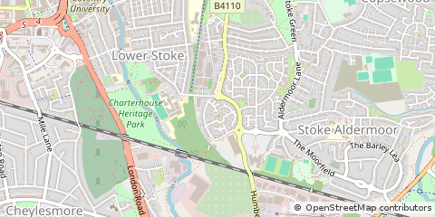 Map of Coventry
