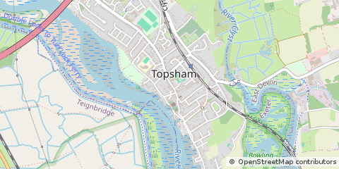 Map of Exeter