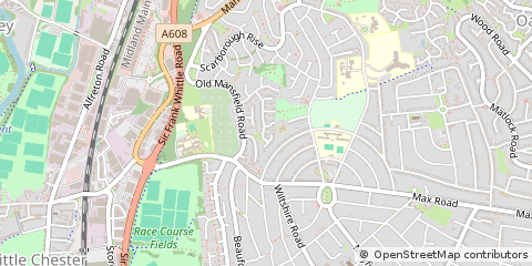 Map of Derby, Derbyshire