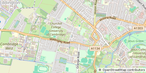 Map of Cambridge