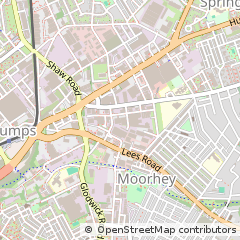 Map of Oldham