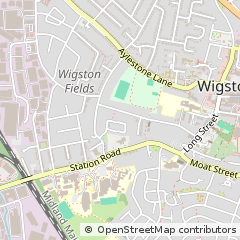 Map of Wigston