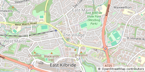 Map of Glasgow
