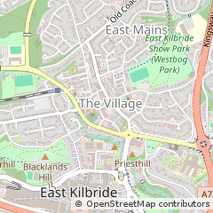 Map of Glasgow