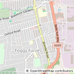 Map of Hartlepool
