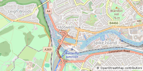 Map of Bristol