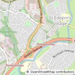 Map of Cardiff