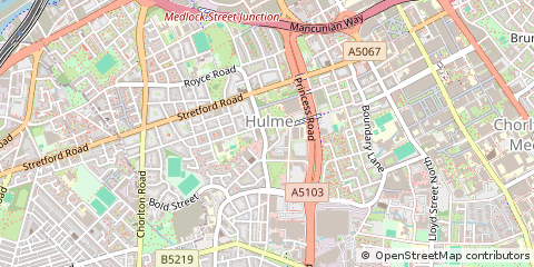 Map of Manchester