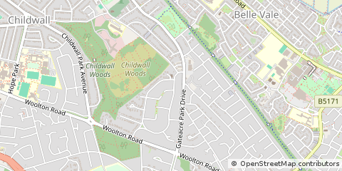 Map of Liverpool
