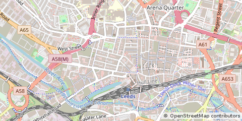 Map of Leeds