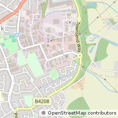 Map of Malvern, Worcestershire