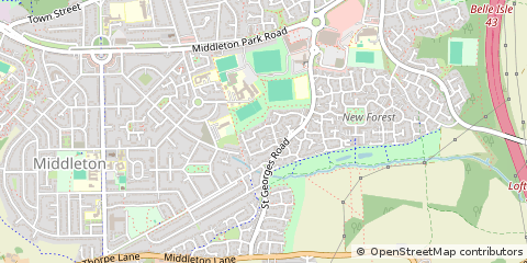 Map of Leeds